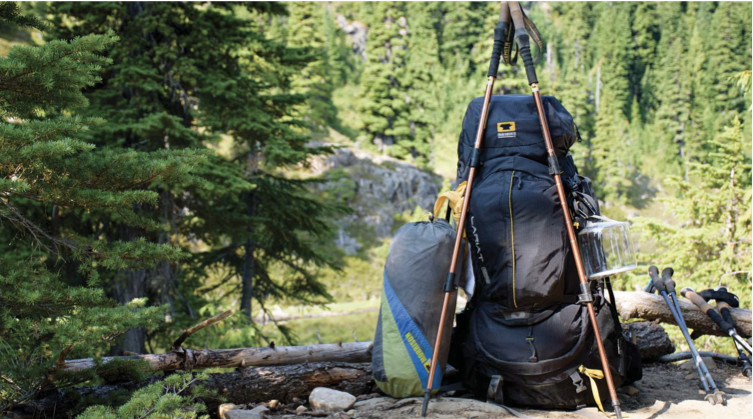Mountainsmith backpack in woods